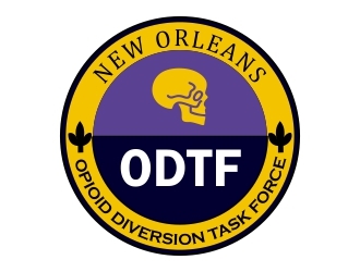 New Orleans Opioid Diversion Task Force  logo design by nort