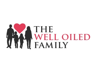 The well oiled family  logo design by shravya