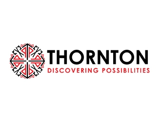 THORNTON - Discovering Possibilities logo design by MAXR