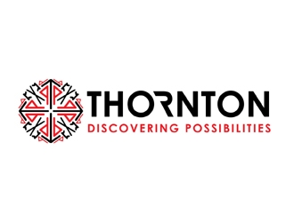 THORNTON - Discovering Possibilities logo design by MAXR