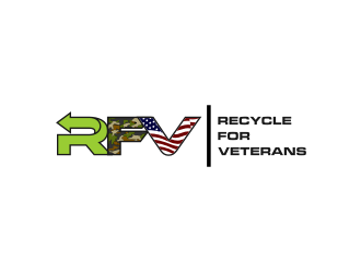Recycle For Veterans (RFV) logo design by Gravity