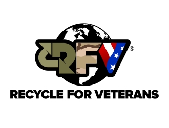 Recycle For Veterans (RFV) logo design by sgt.trigger