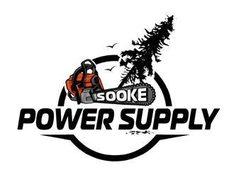 Sooke power supply logo design by DreamLogoDesign