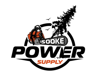 Sooke power supply logo design by DreamLogoDesign