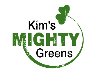 Kims Mighty Greens logo design by PMG