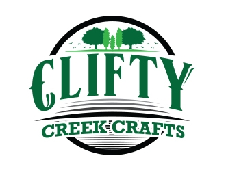 Clifty Creek Crafts logo design by Eliben