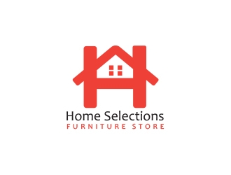 Home Selections logo design by heba