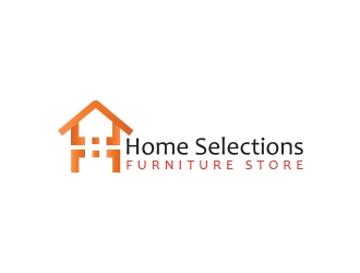 Home Selections logo design by heba