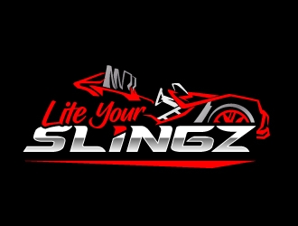 Lite Your Slingz logo design by jaize