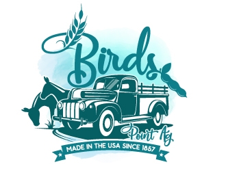 Birds Point Ag logo design by Suvendu