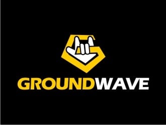 GROUNDWAVE logo design by sengkuni08
