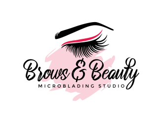 Ink & Arch Microblading Studio logo design by Girly