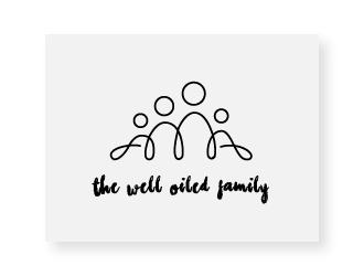The well oiled family  logo design by AnuragYadav