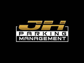 JH Parking Management  logo design by chuckiey