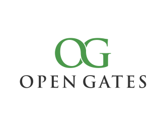 Open Gates logo design by BlessedArt