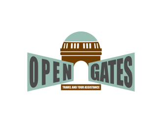 Open Gates logo design by ammad