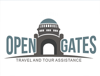 Open Gates logo design by Aldabu