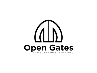 Open Gates logo design by Naan8