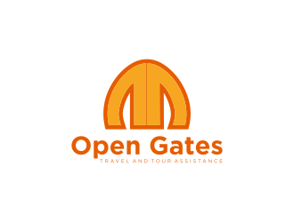 Open Gates logo design by Naan8