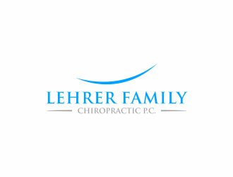 Lehrer Family Chiropractic P.C. logo design by ammad