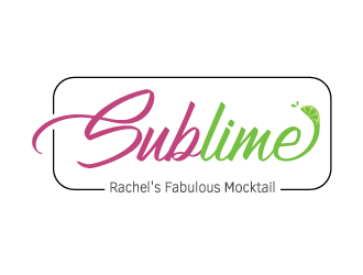 Rachels SubLime Mocktail logo design by jabarlocker