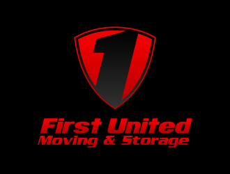    First United Moving & Storage logo design by beejo