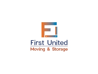    First United Moving & Storage logo design by heba