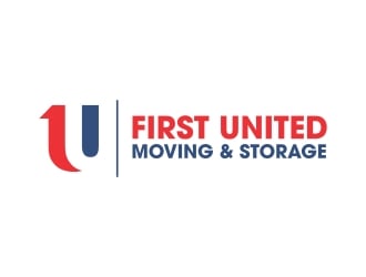    First United Moving & Storage logo design by rokenrol