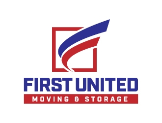    First United Moving & Storage logo design by jaize