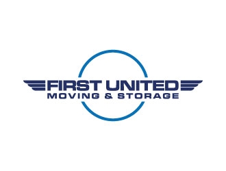    First United Moving & Storage logo design by decode