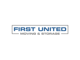    First United Moving & Storage logo design by cintoko