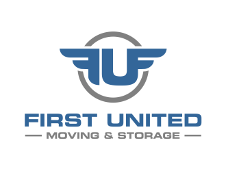    First United Moving & Storage logo design by cintoko
