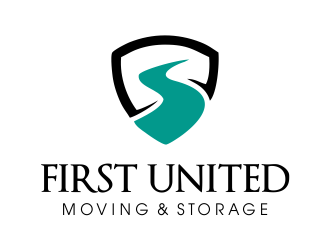    First United Moving & Storage logo design by JessicaLopes