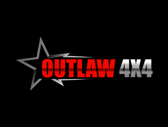 Outlaw 4x4 logo design by johana