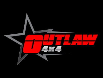 Outlaw 4x4 logo design by beejo