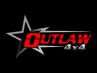 Outlaw 4x4 logo design by ruki
