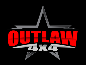 Outlaw 4x4 logo design by andriandesain