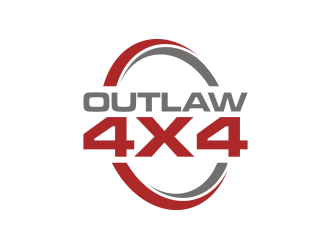 Outlaw 4x4 logo design by rief
