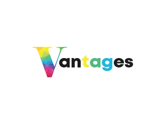 Vantages logo design by heba