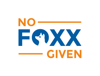  No Foxx Given logo design by Girly