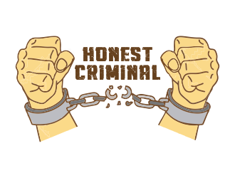 Honest Criminal logo design by aldesign