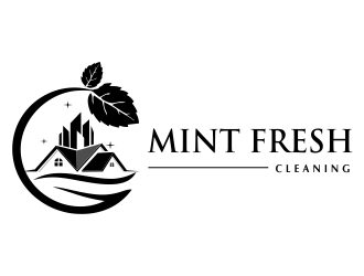 Mint Fresh Cleaning logo design by aldesign