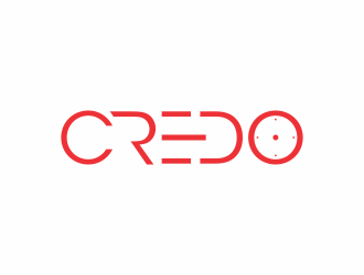 CREDO logo design by perspective