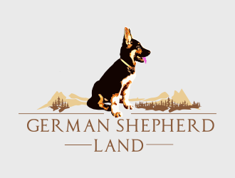 German Shepherd Land logo design by MCXL