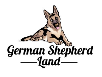 German Shepherd Land logo design by frontrunner