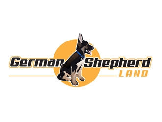 German Shepherd Land logo design by LogoInvent