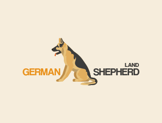 German Shepherd Land logo design by czars