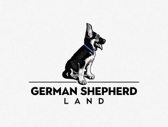 German Shepherd Land logo design by AYATA