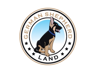 German Shepherd Land logo design by jishu