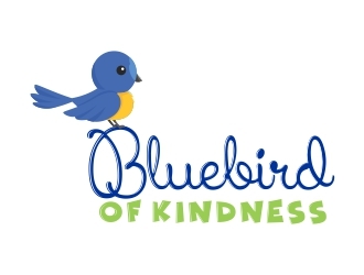 Bluebird of Kindness  logo design by mykrograma